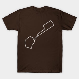 Baku City Circuit [outline] T-Shirt